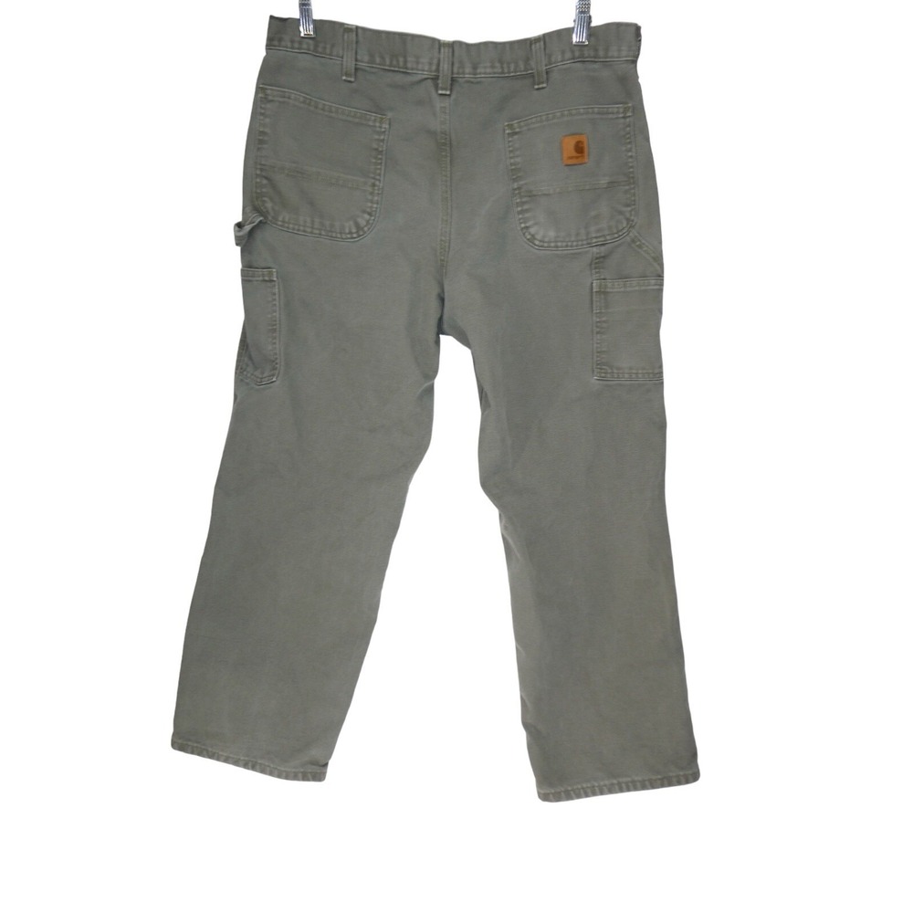 Carhartt Dungaree Fit Pants Men 35x28*‎ Canvas Cargo Workwear Gorpcore Utility